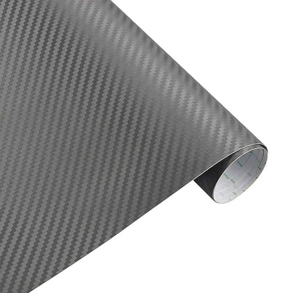50Cm Wide 3D Carbon Fiber Vinyl Film 3M Car Stickers Waterproof DIY Auto Vehicle Motorcycle Car Styling Wrap Roll Accessories
