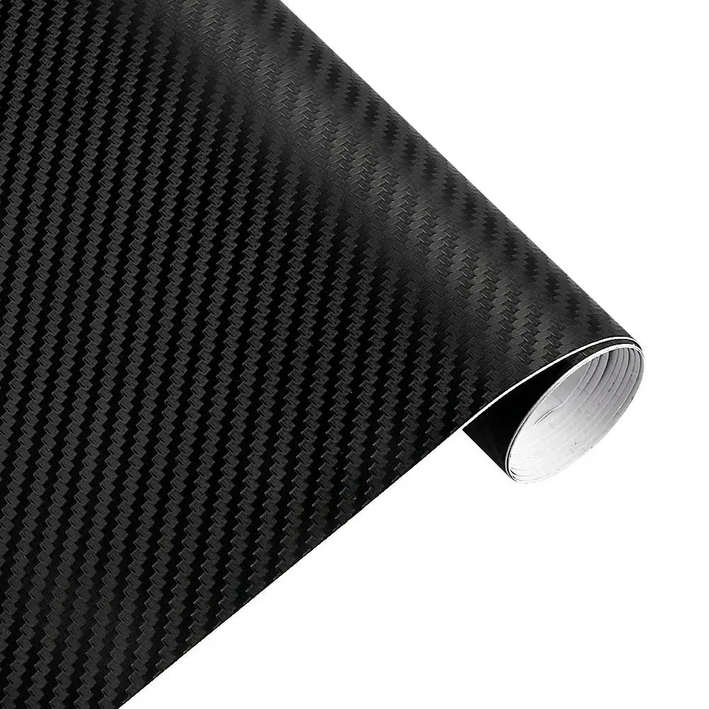 50Cm Wide 3D Carbon Fiber Vinyl Film 3M Car Stickers Waterproof DIY Auto Vehicle Motorcycle Car Styling Wrap Roll Accessories